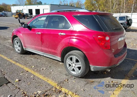 2014 Chevrolet Equinox Ltz from USA, damaged, VIN 2GNFLHE33E6324973